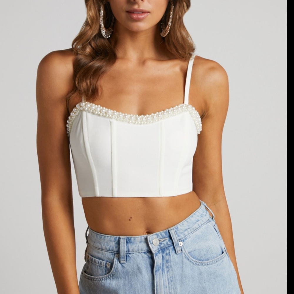 White Pearl Top